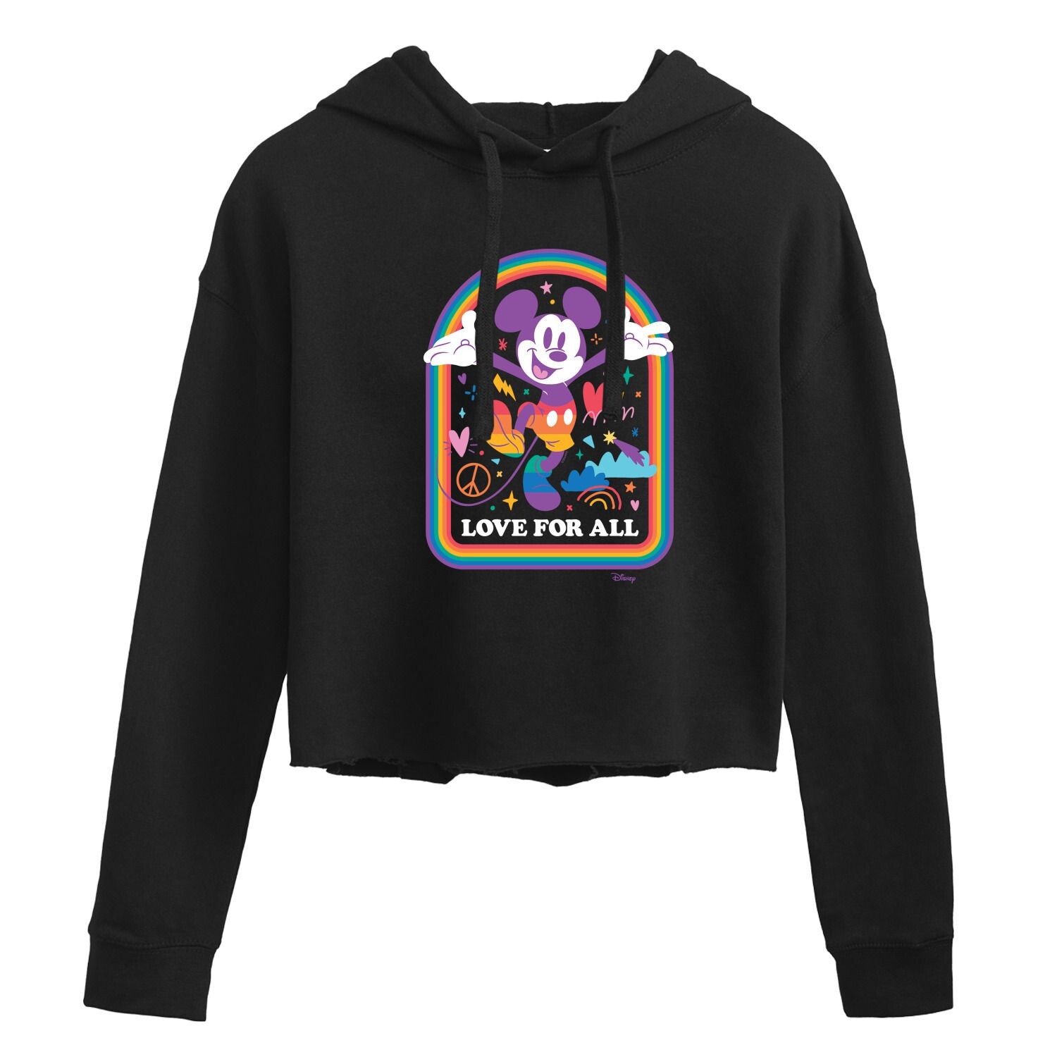 

Укороченная толстовка с Микки Маусом Disney's Love For All Juniors Disney