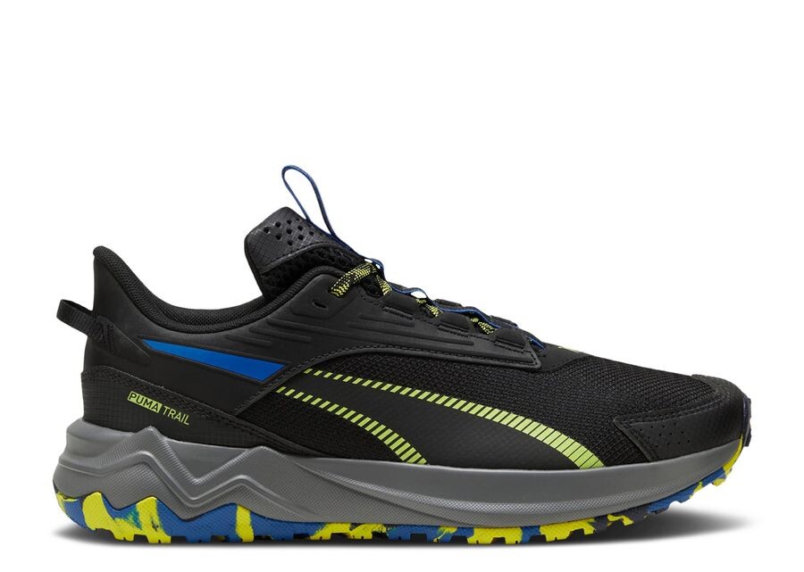 

Кроссовки Puma Extend Lite Trail, цвет Black Lime Pow Cobalt Glaze
