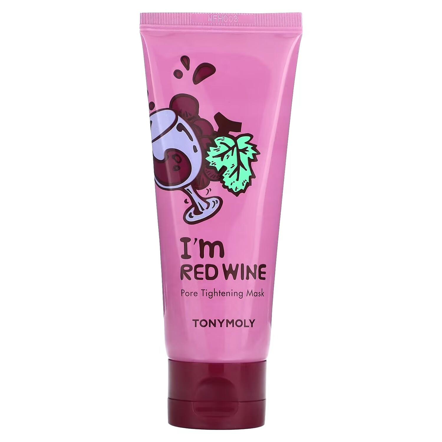 Маска Tony Moly I'm Red Wine для сужения пор, 100 мл tony moly тканевая маска i’m real red wine для сужения пор 21 г 21 мл