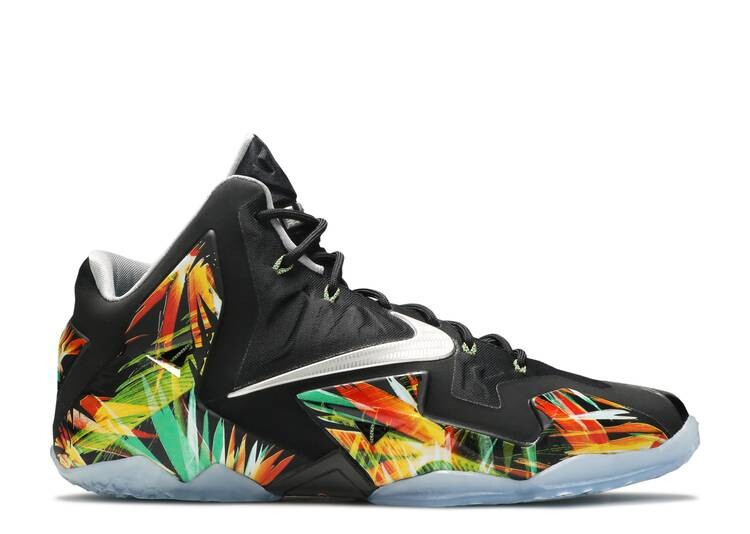 

Кроссовки Nike LEBRON 11 'EVERGLADES', черный