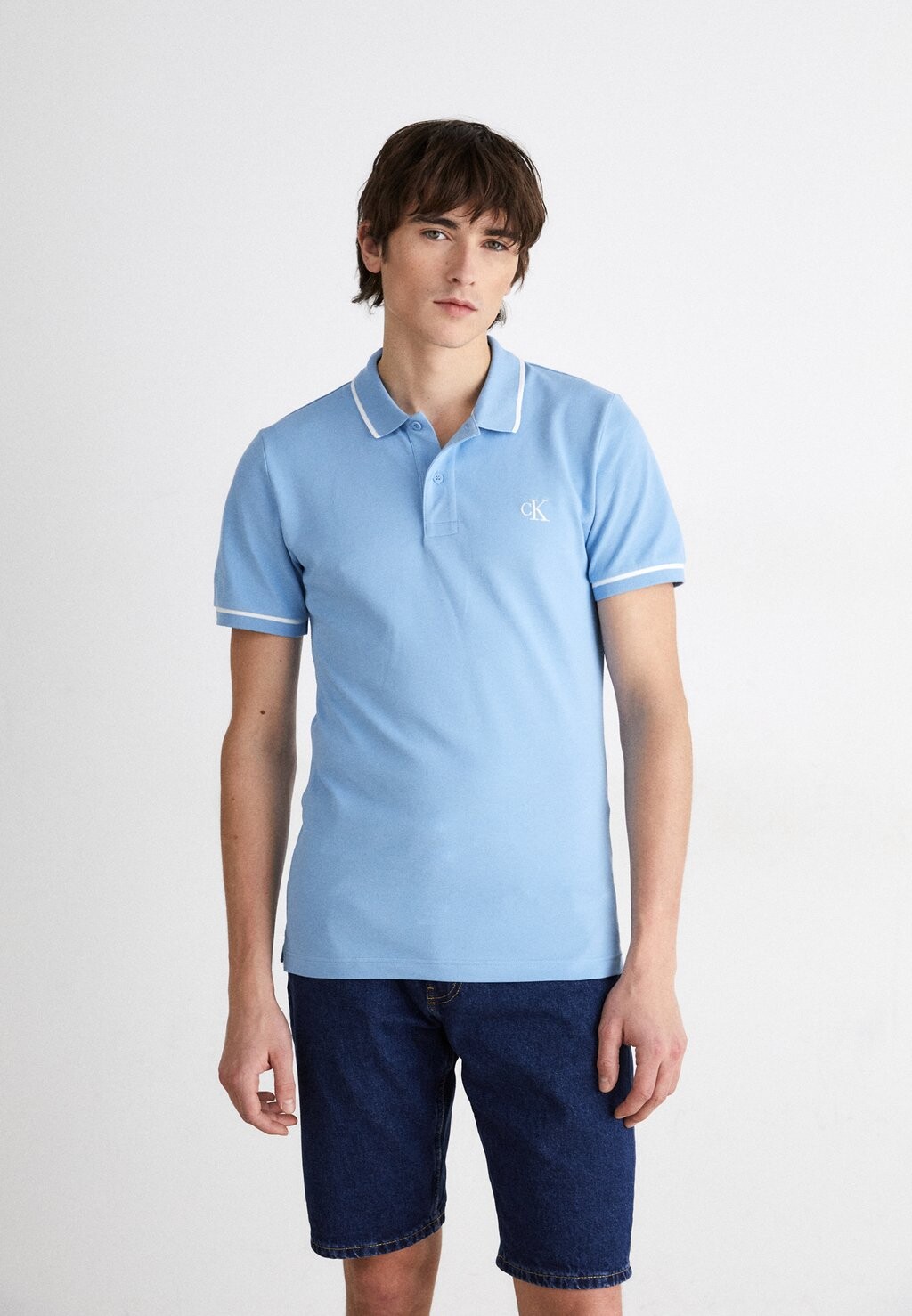 

Джинсовые шорты Calvin Klein Jeans, цвет denim dark