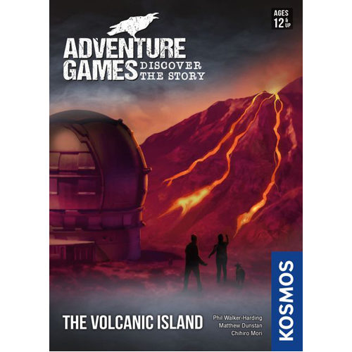 Настольная игра Adventure Games: Volcanic Island настольная игра adventure games подземелье конструктор huggy wuggy 33 детали набор