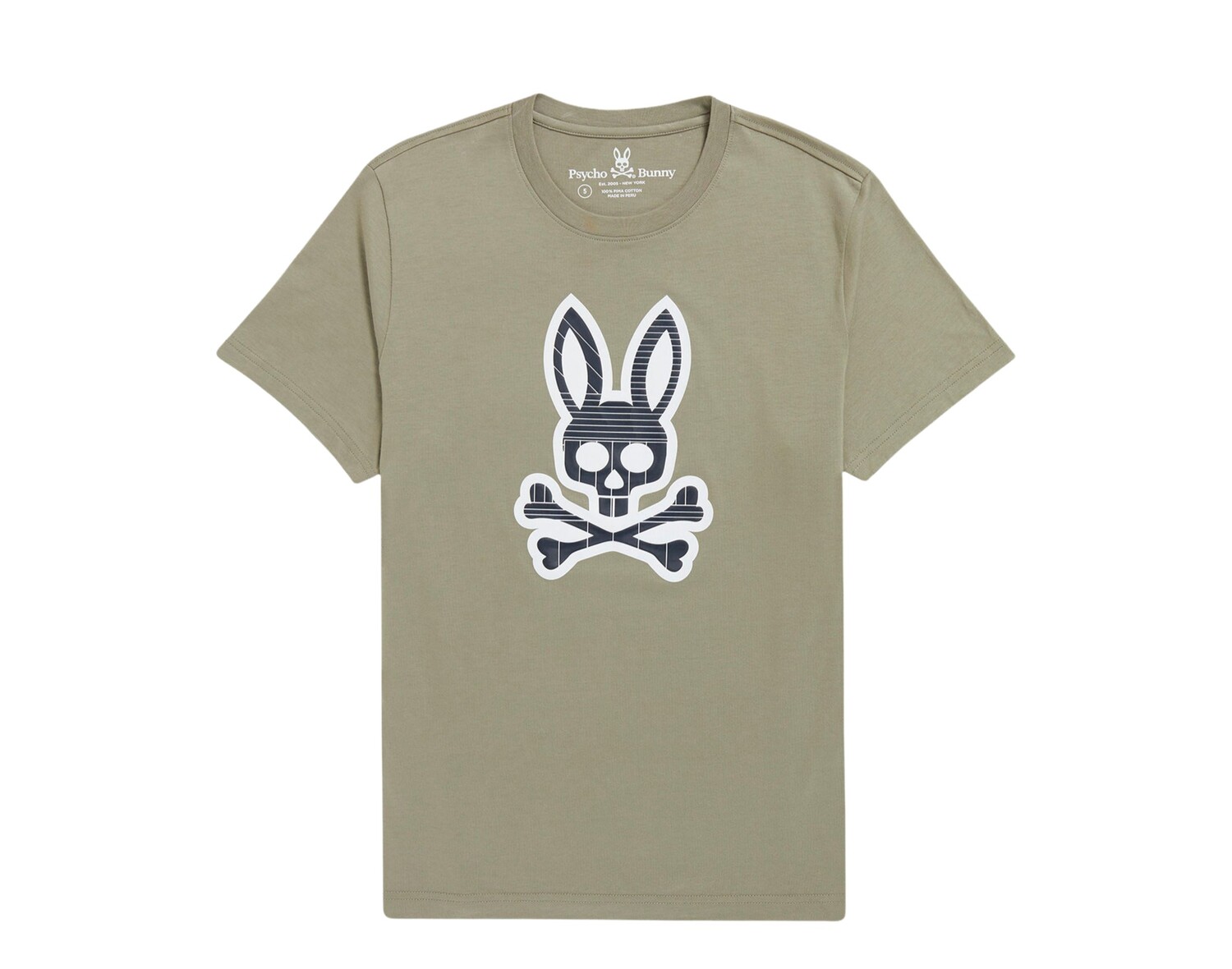 

Мужская футболка Psycho Bunny Liam Wet Sand B6U138S1PC-WTD, коричневый