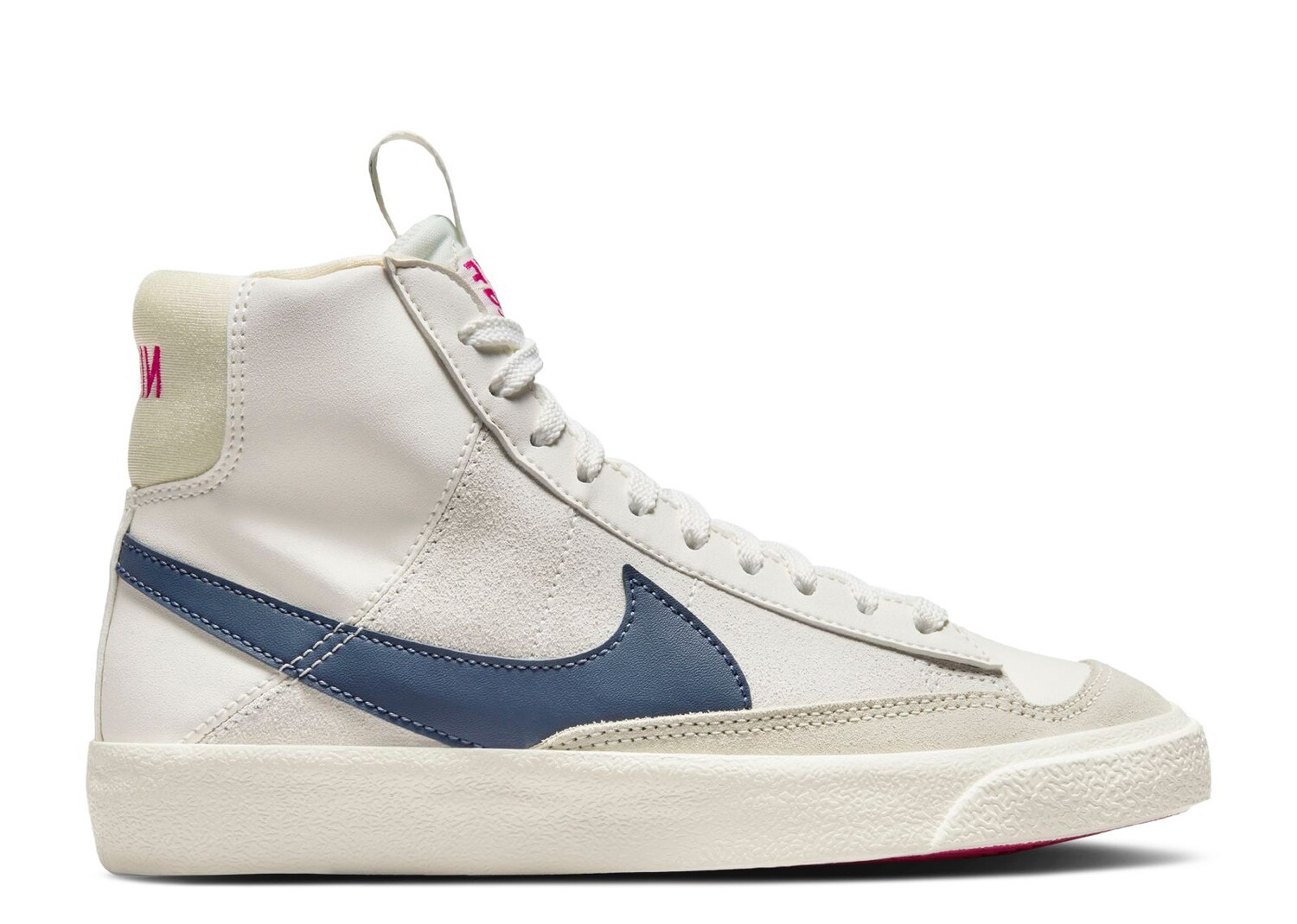 

Кроссовки Nike Blazer Mid '77 Gs 'Sail Diffused Blue', кремовый