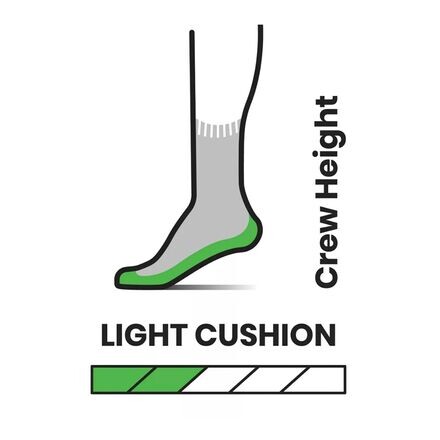 

Носки в полоску Hike Light Cushion — детские Smartwool, темно-синий