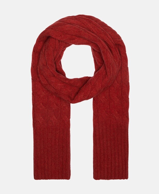 

Кашемировый шарф Notshy Cashmere, темно коричневый