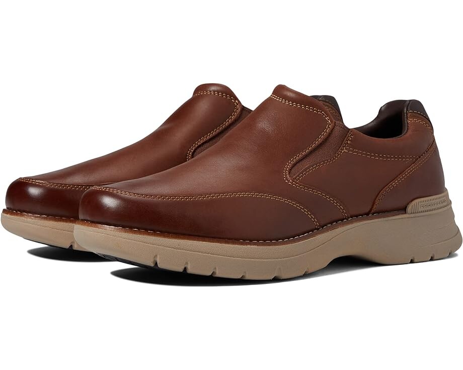

Кроссовки Rockport Prowalker Next Slip-On, цвет Saddle Tan Leather