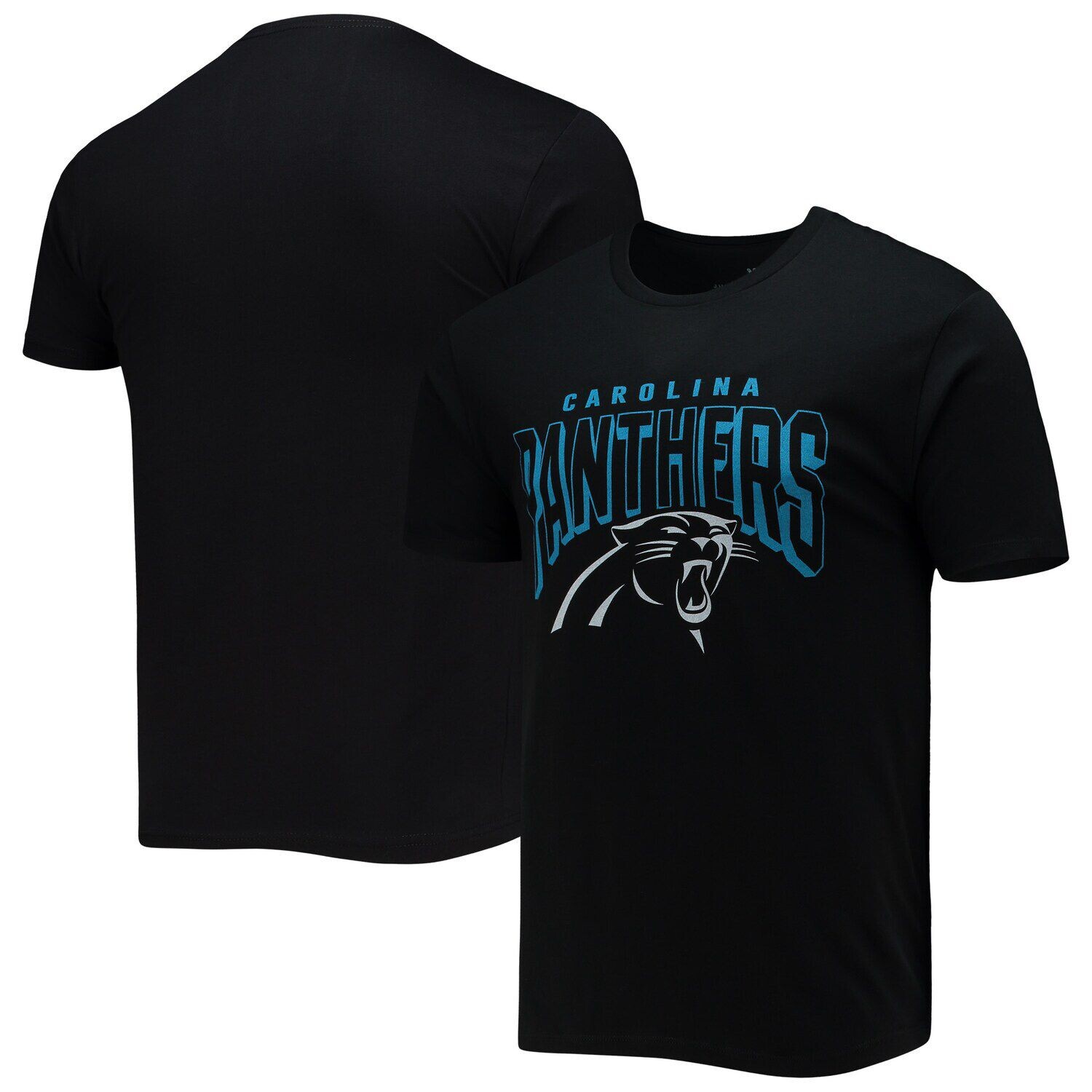 

Мужская футболка Junk Food Black Carolina Panthers с ярким логотипом