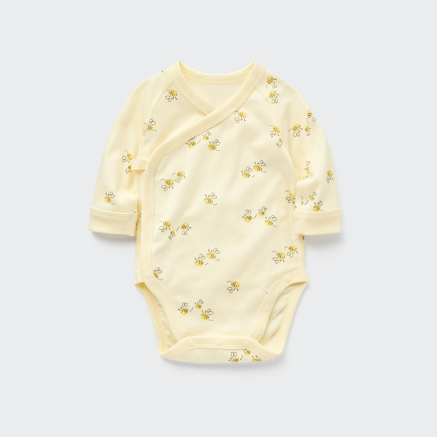 

Боди UNIQLO Joy of Print с длинными рукавами, желтый