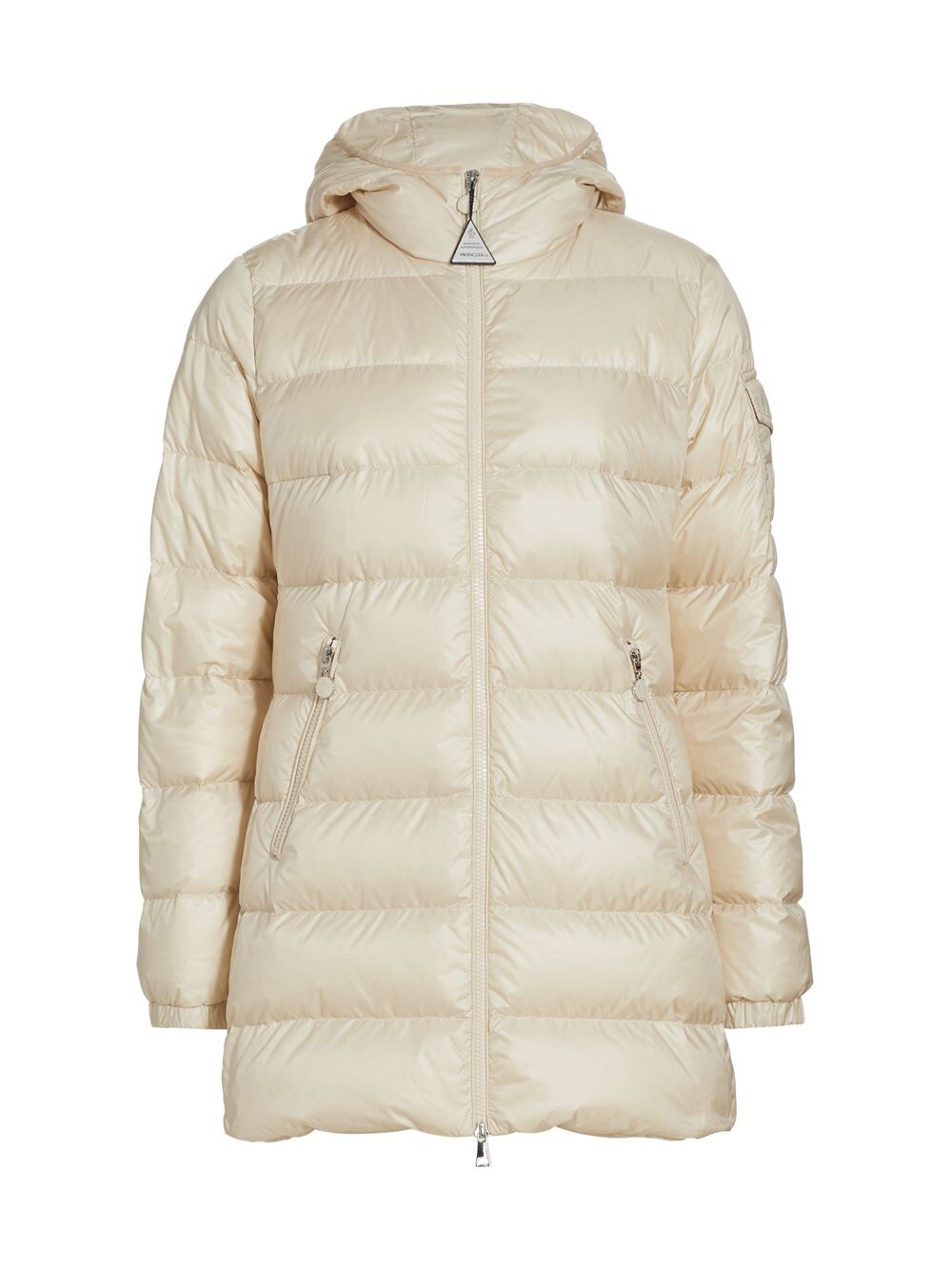 

Короткая парка Mailine Glements Moncler, бежевый