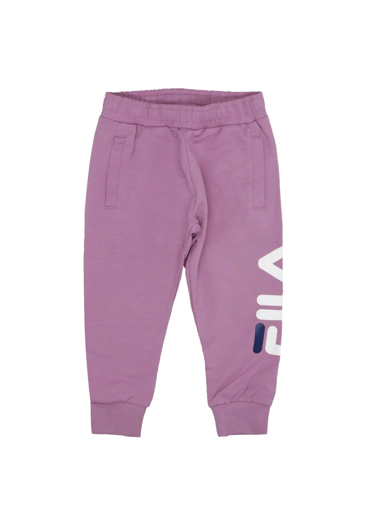 цена Спортивные брюки Fila Balboa для детей, фиолетовый