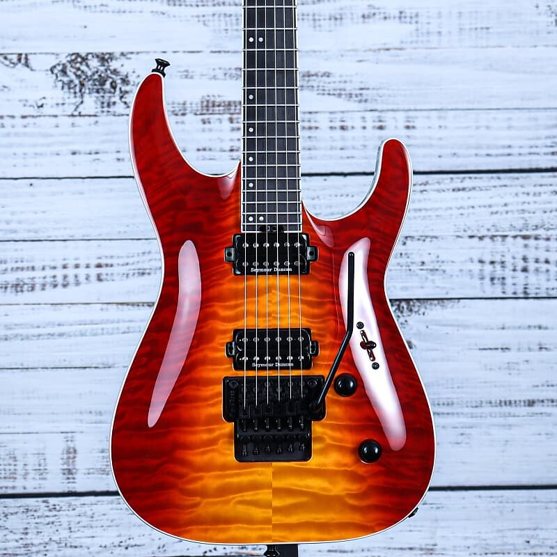 

Электрогитара Jackson Pro Plus Series Dinky DKAQ Electric Guitar | Firestorm