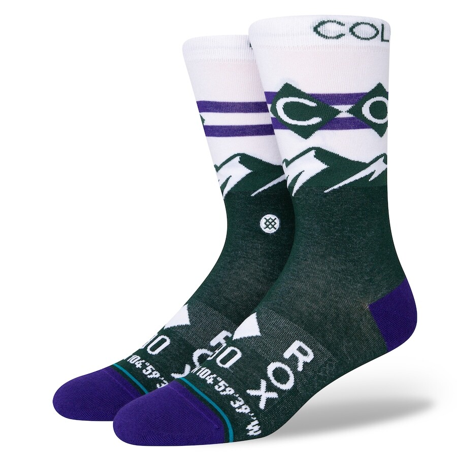

Носки Stance Colorado Rockies, зеленый