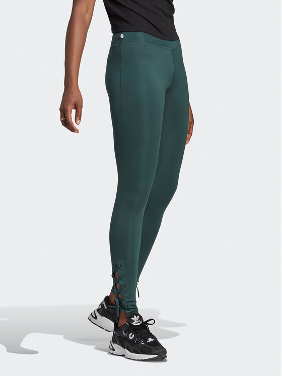 

Леггинсы плотно сидят Adidas, зеленый