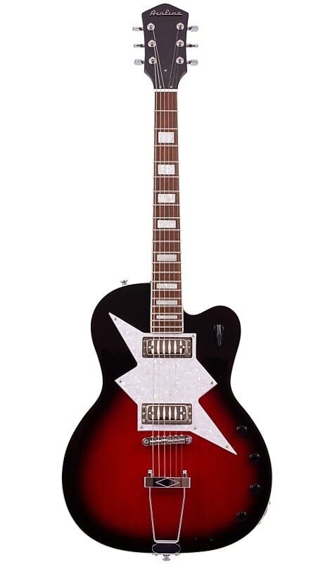 

Электрогитара Airline RS II Bound Laminated Maple, Maple Top Body Maple Set Neck 6-String Electric Guitar
