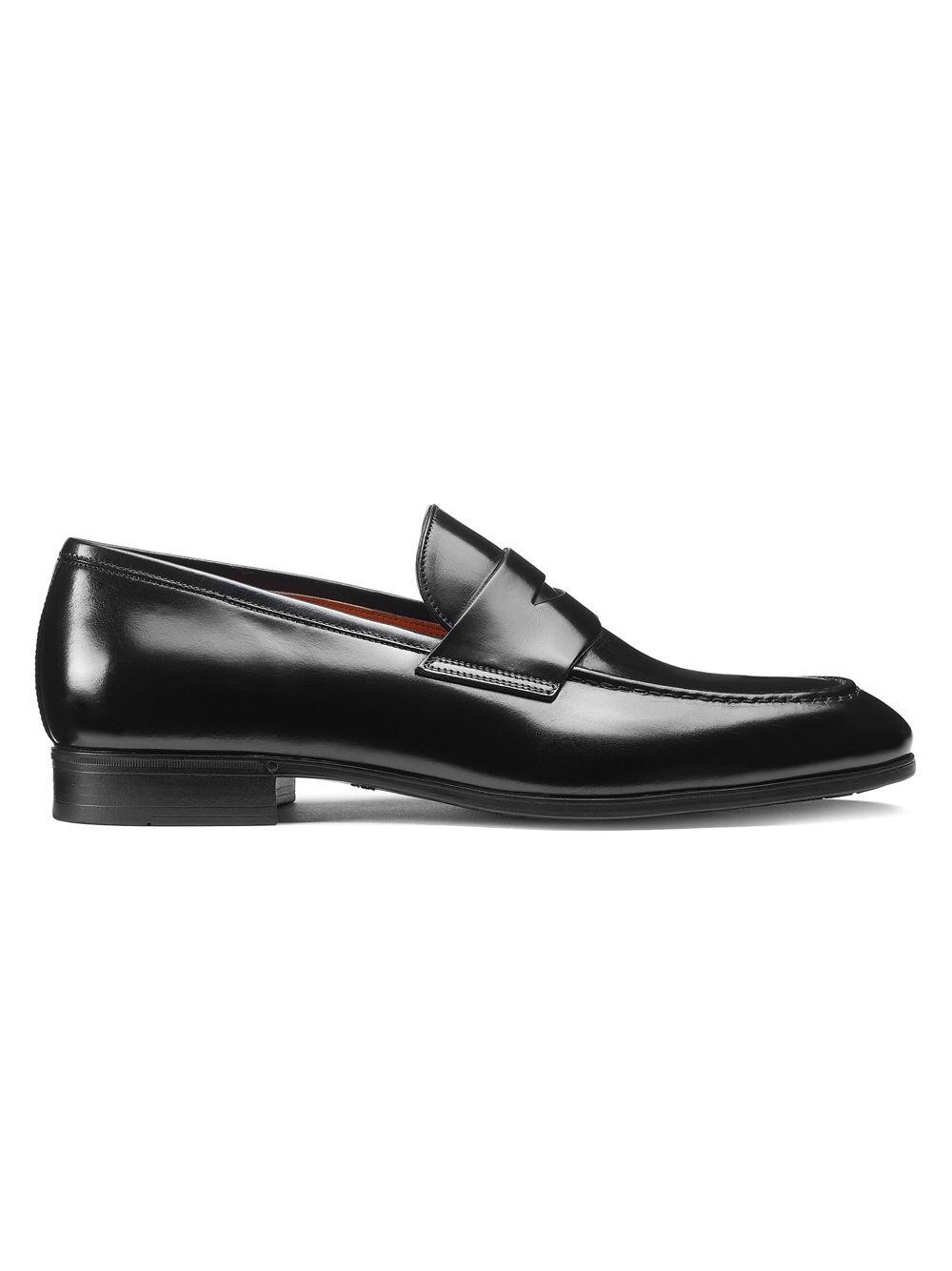 

Кожаные пенни-лоферы Santoni, черный
