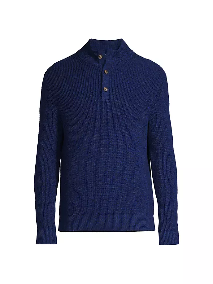 

Свитер с воротником на пуговицах Oysterman Vineyard Vines, цвет nautical navy