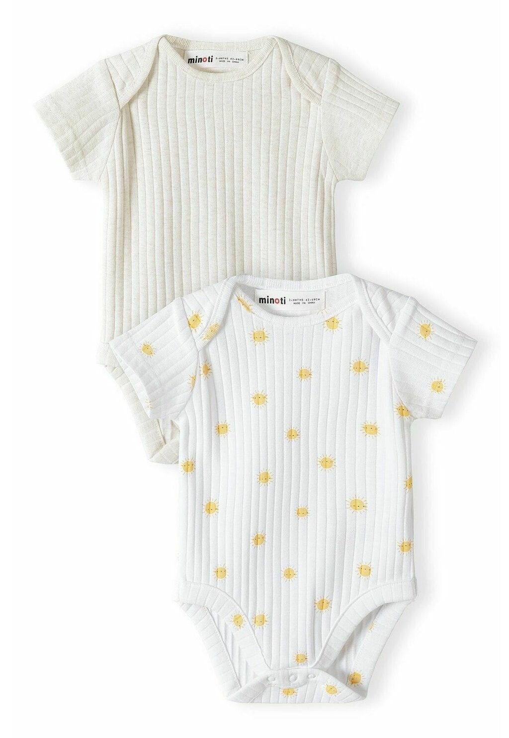 

Боди 2 PACK MINOTI, цвет beige white