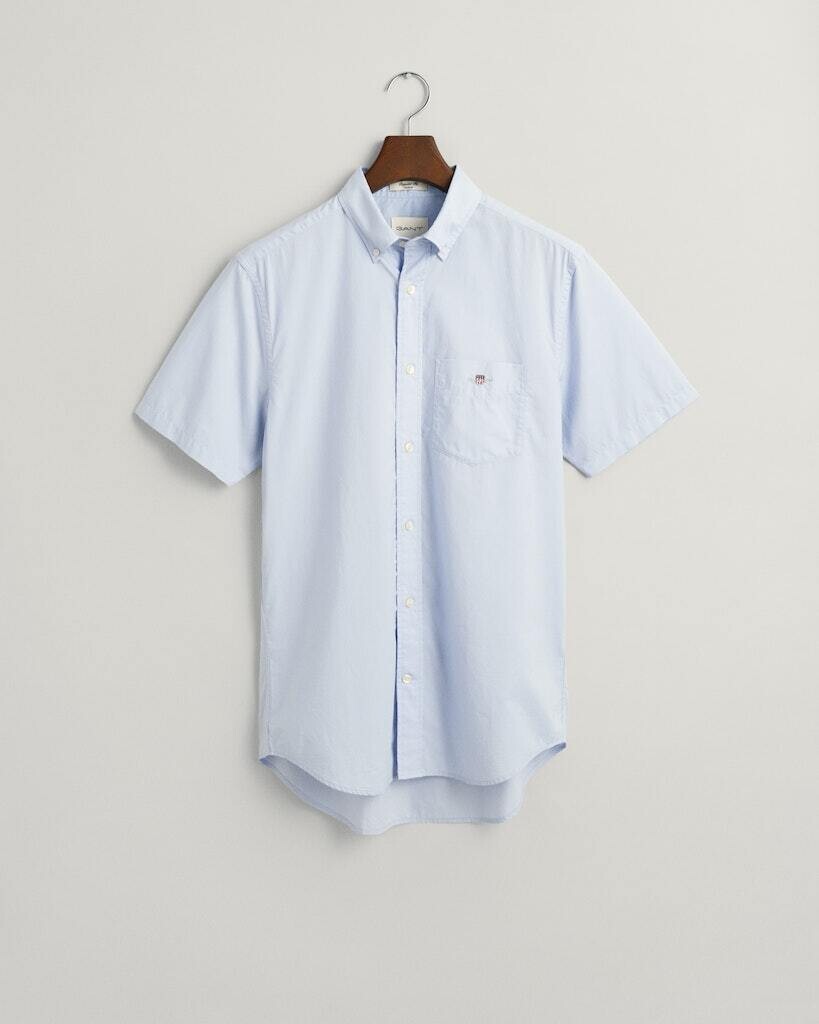 Рубашка Gant Halbarm, цвет Light Blue