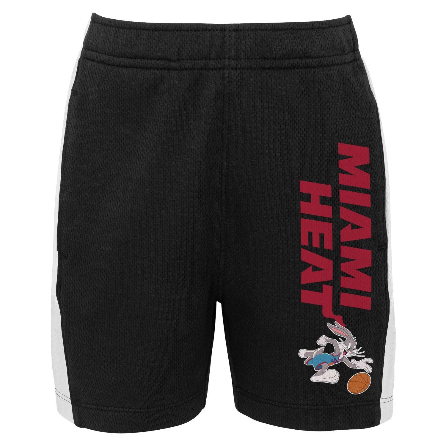 

Черные молодежные сетчатые шорты Miami Heat Space Jam 2 Slam Dunk Outerstuff