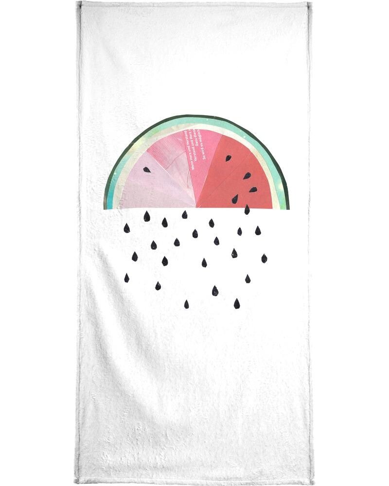 

Полотенце для ванной Juniqe Melone, цвет Grün & Rot