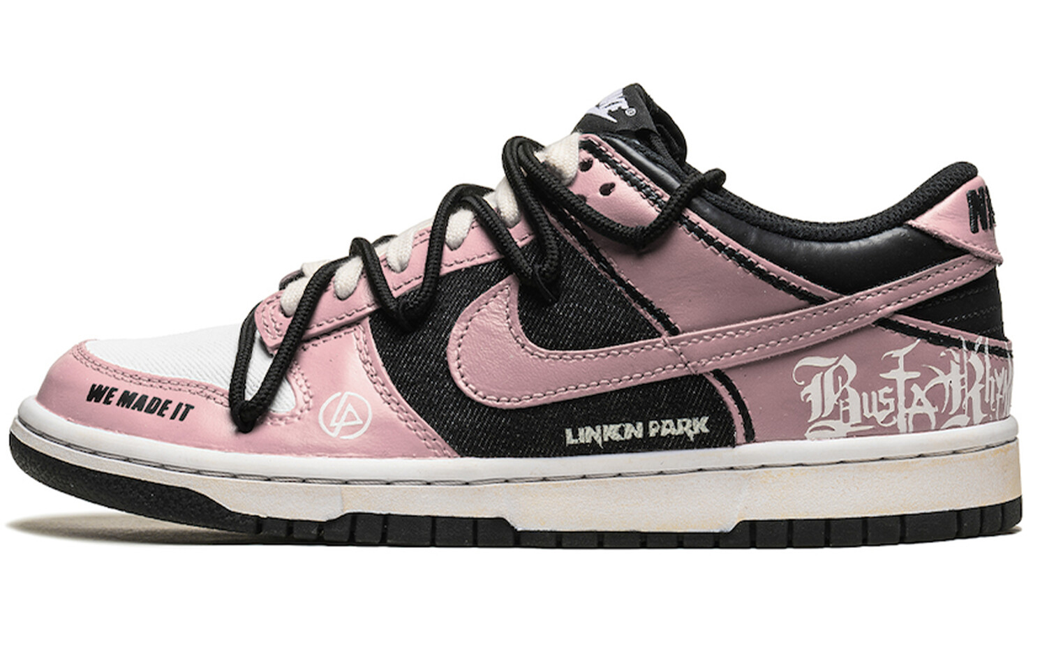 

Кроссовки Nike Dunk Skateboarding Shoes Unisex Low-top Pink, розовый