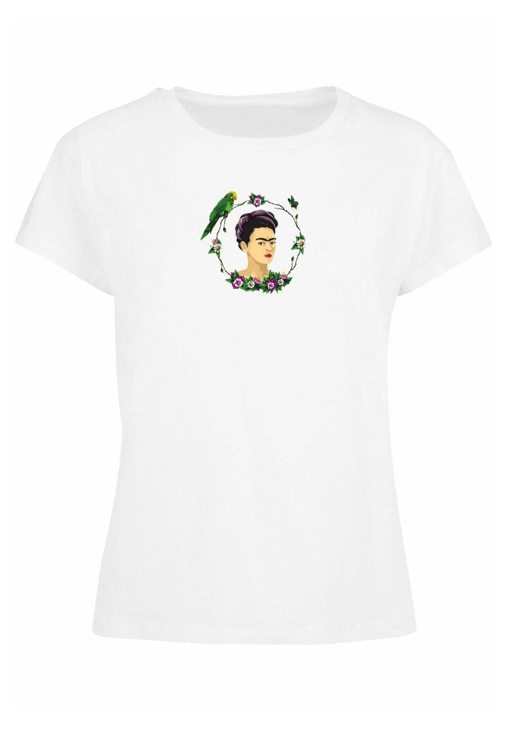

Футболка с принтом FRIDA KAHLO BOTANIC FRAME BOX TEE Merchcode, цвет white