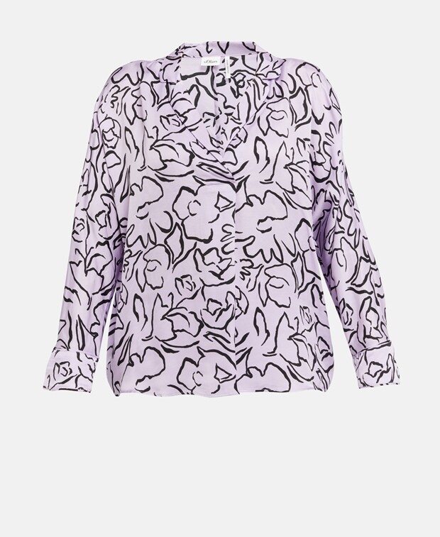 

Блузка для отдыха S.Oliver Black Label, фиолетовый
