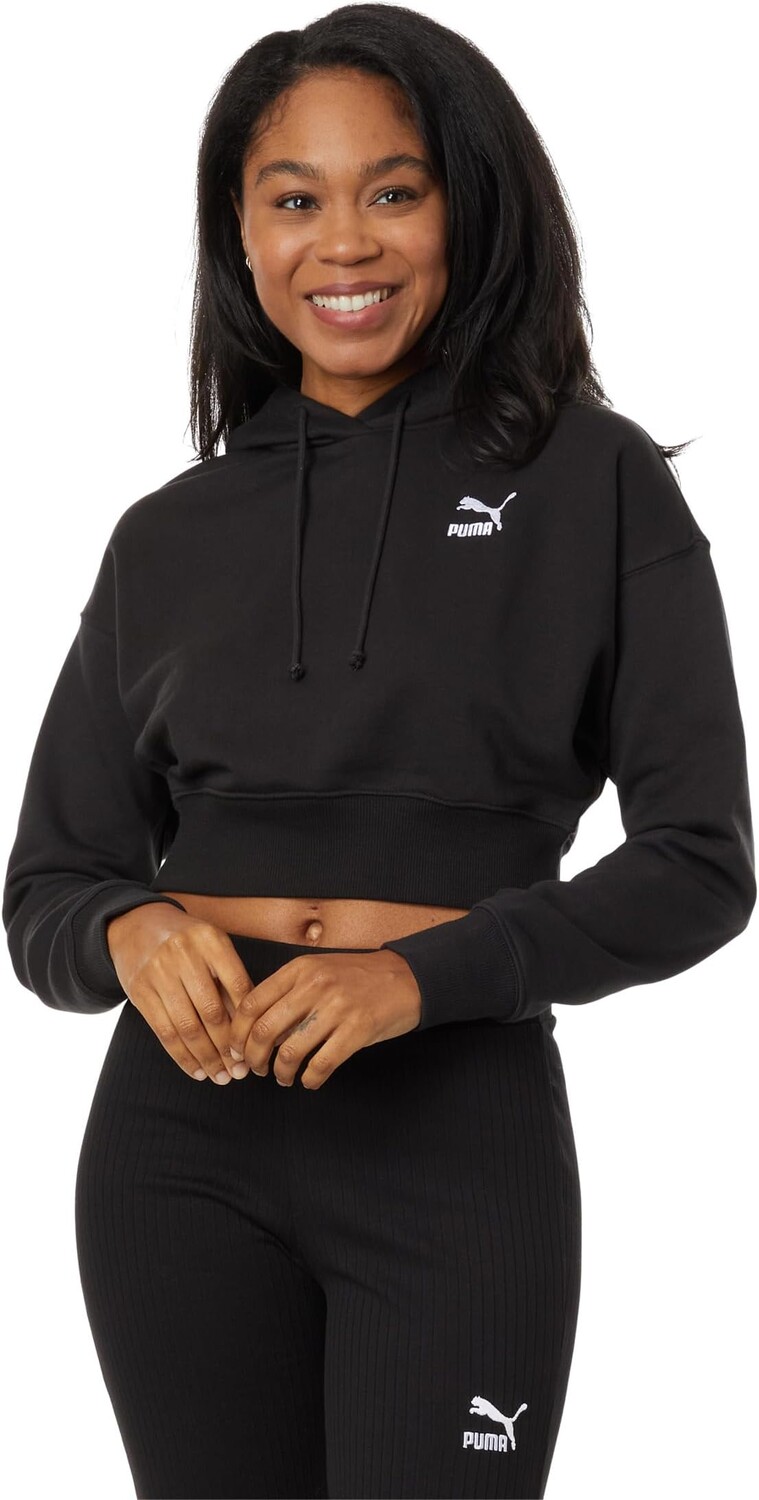 

Классическое укороченное худи PUMA, цвет Puma Black