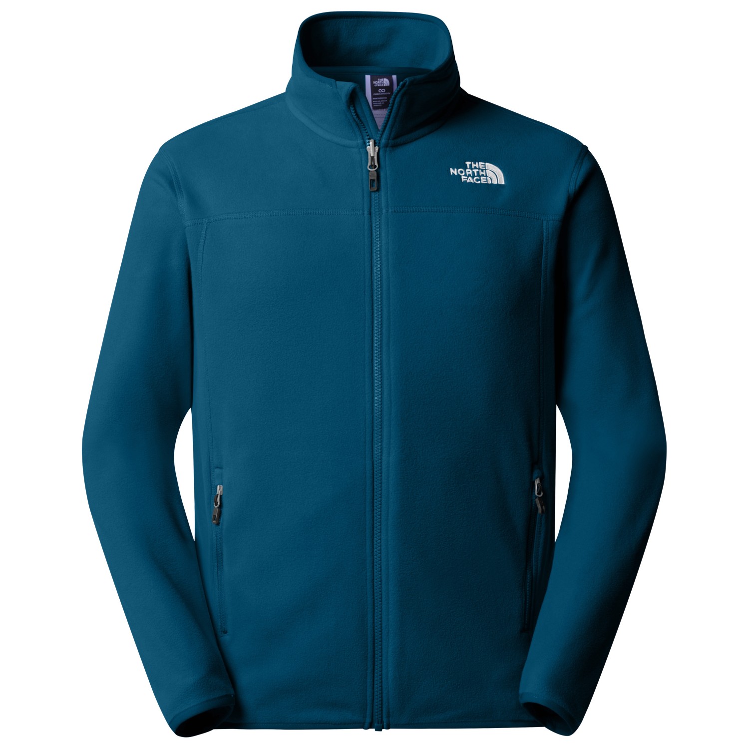 Флисовая жилетка The North Face 100 Glacier Full Zip, цвет Adriatic Blue куртка мужская north зеленая размер xl