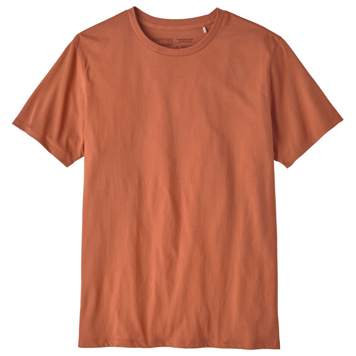 

Футболка Patagonia Regenerative Cotton Lightweight Tee, цвет Sienna Clay