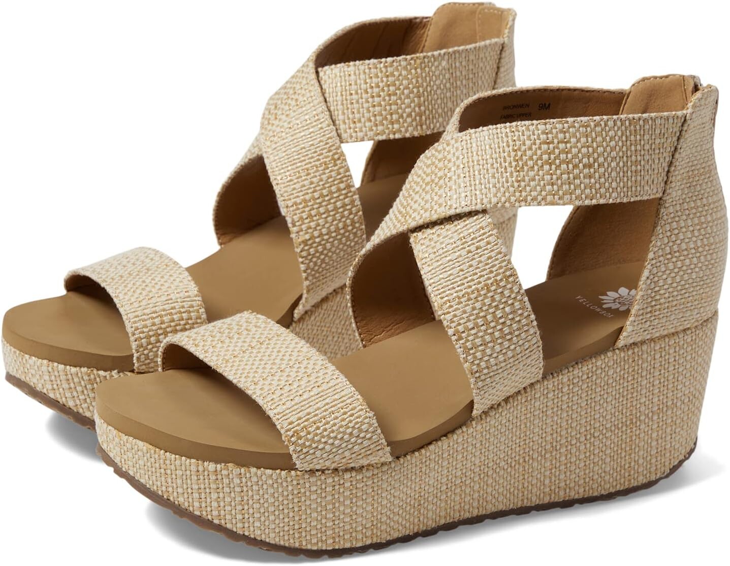 

Босоножки Bronwen Yellow Box, цвет Natural