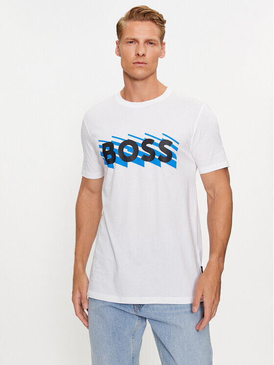 

Футболка стандартного кроя Boss, белый