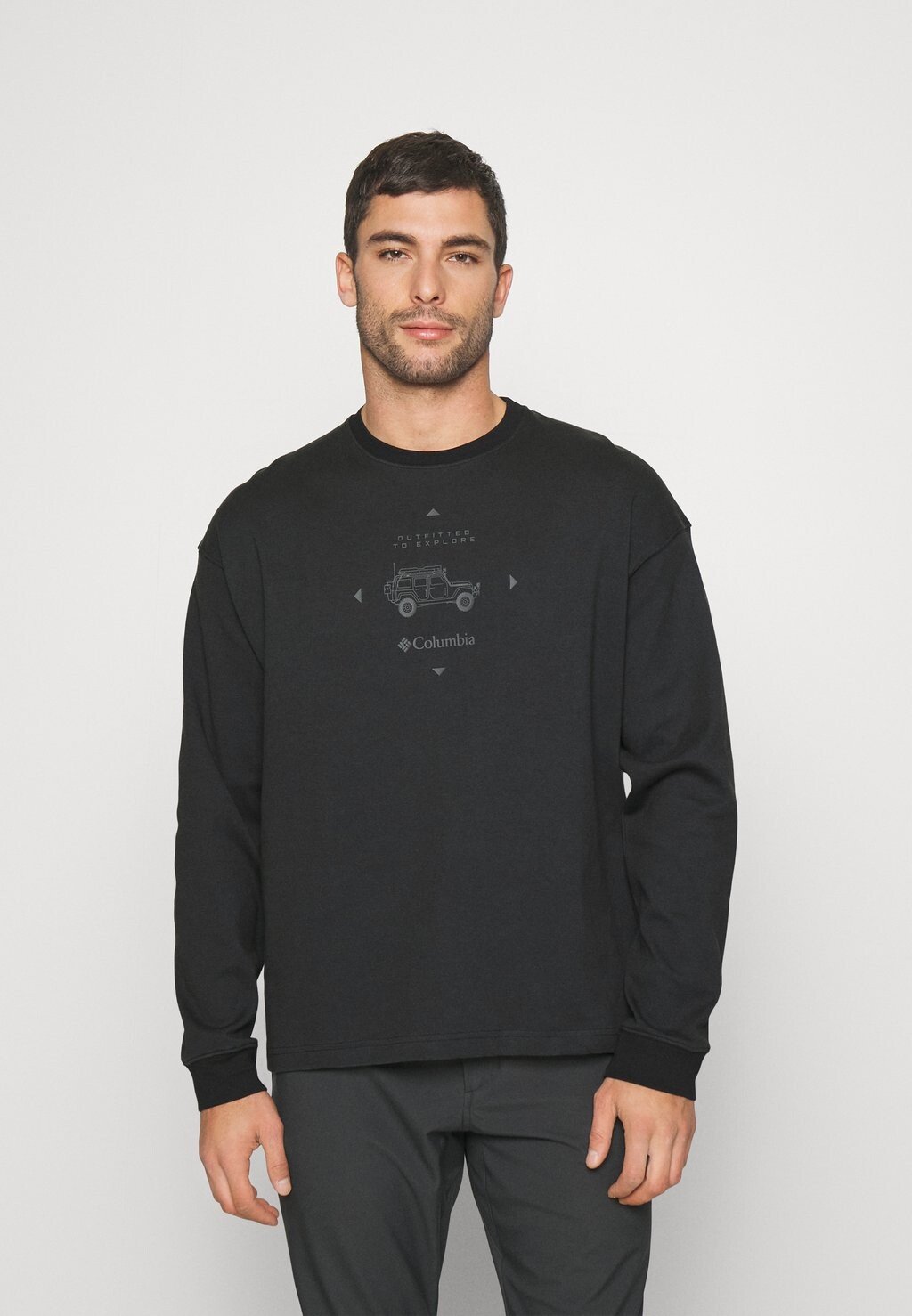 

Футболка с длинным рукавом DUXBURY RELAXED TEE Columbia, черная