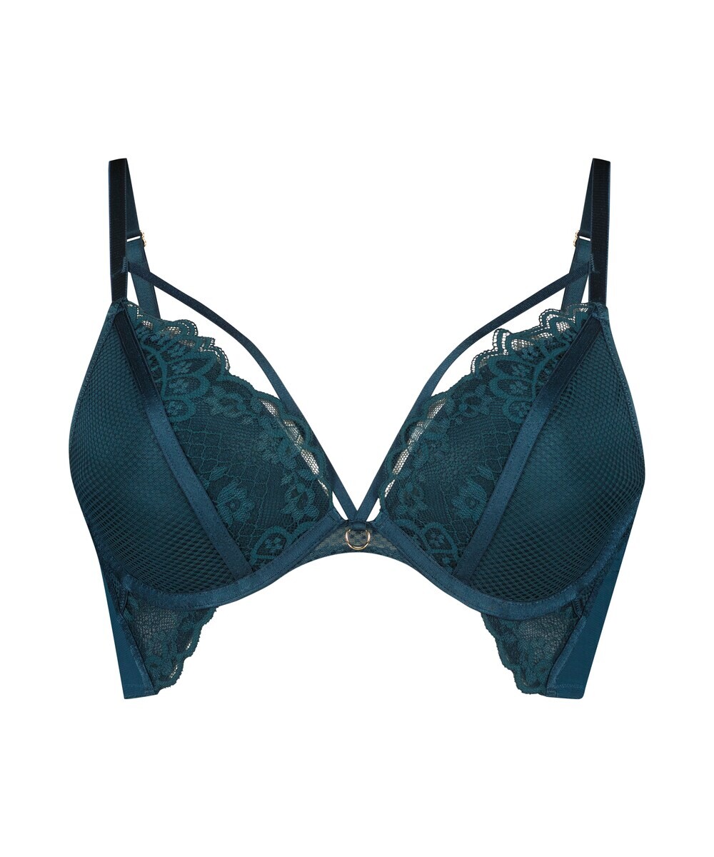 

Бюстгальтер с эффектом пуш-ап Hunkemöller Riri, синий