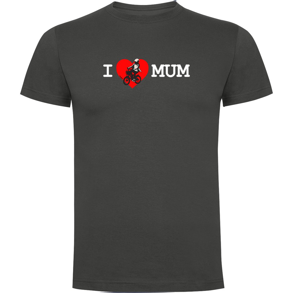 Футболка Kruskis I Love Mum, черный джемпер i love mum для будущей мамы 42 размер