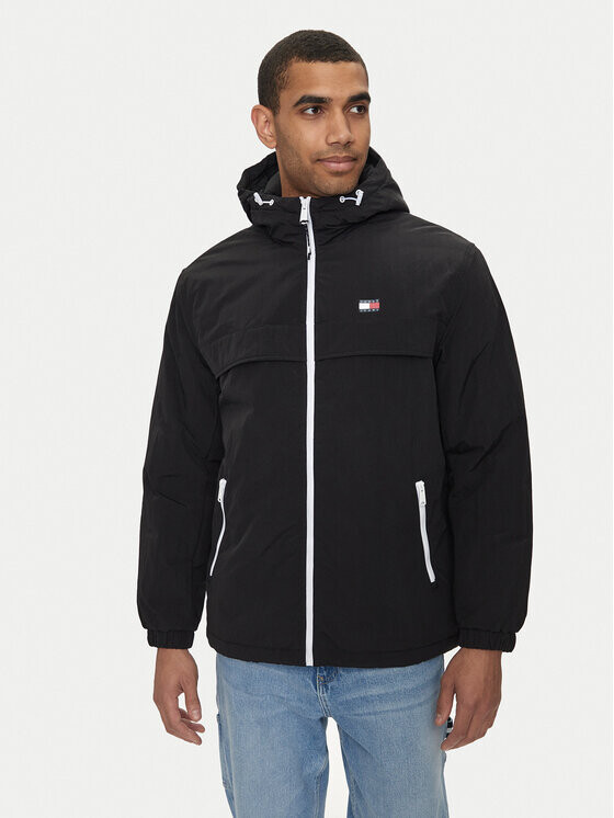 

Переходная куртка regular fit Tommy Jeans, черный