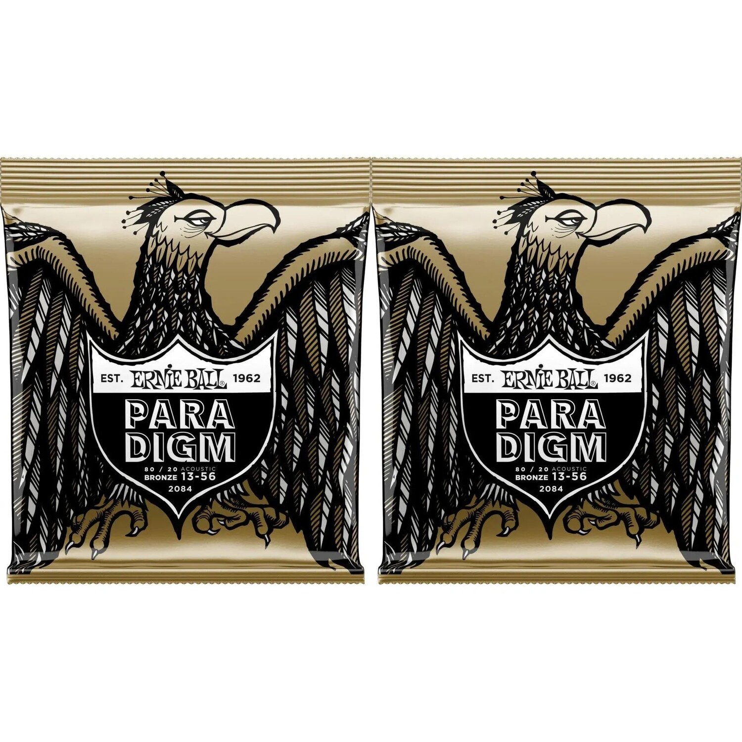 

Струны для акустической гитары Ernie Ball 2084 Paradigm 80/20, бронзовые — .013-.056, средние (2 шт.)