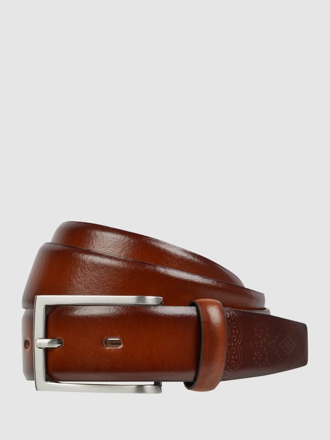 Кожаный ремень Lloyd Men's Belts, коньячный цвет