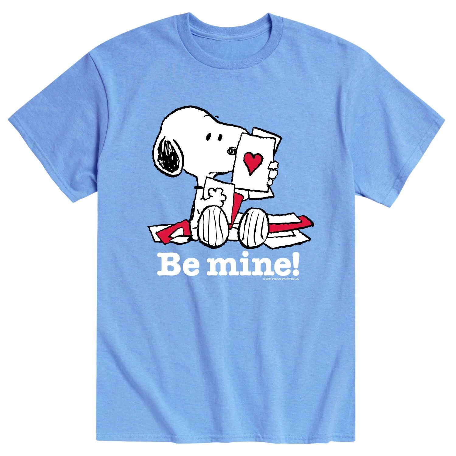 

Мужская футболка Peanuts Be Mine Licensed Character