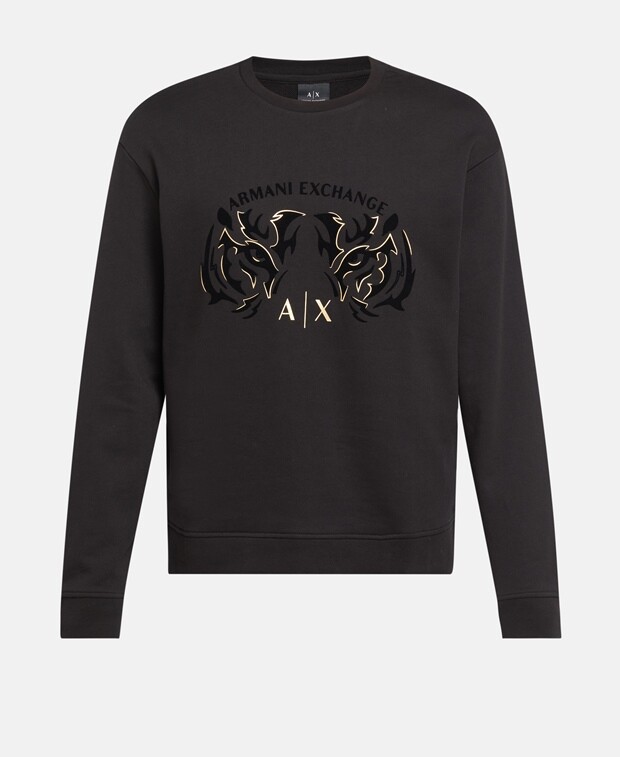 

Толстовка Armani Exchange, черный