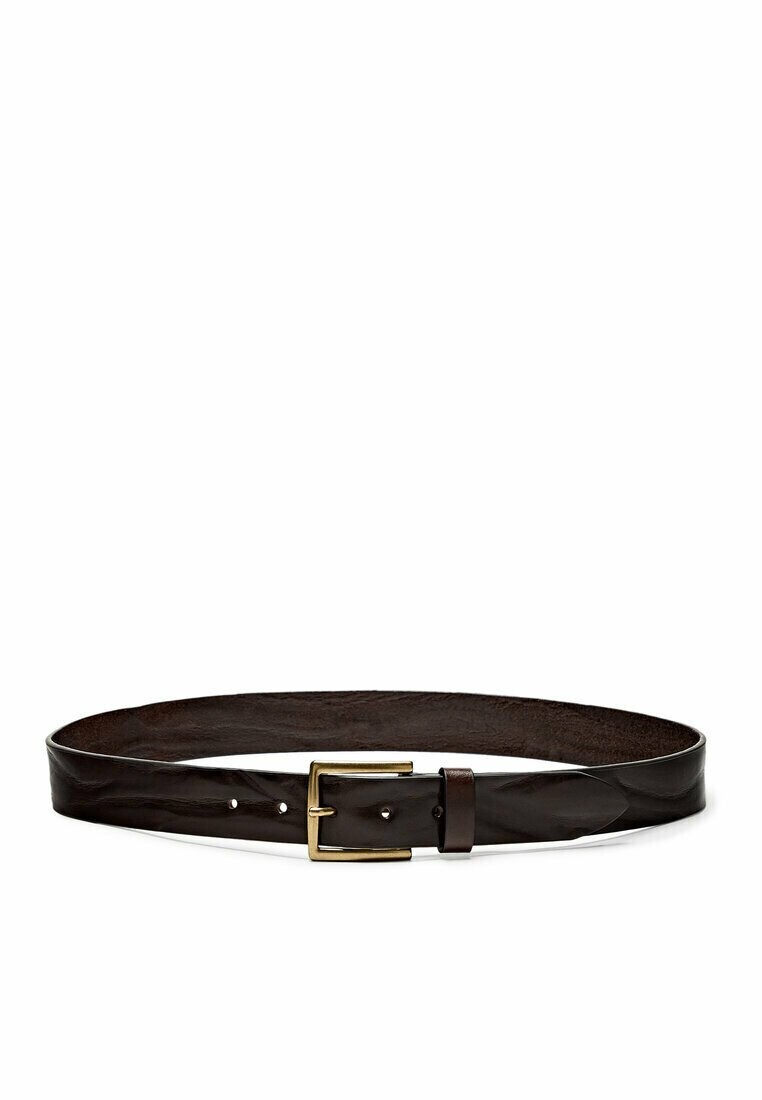 

Ремень WORN EFFECT Massimo Dutti, цвет brown