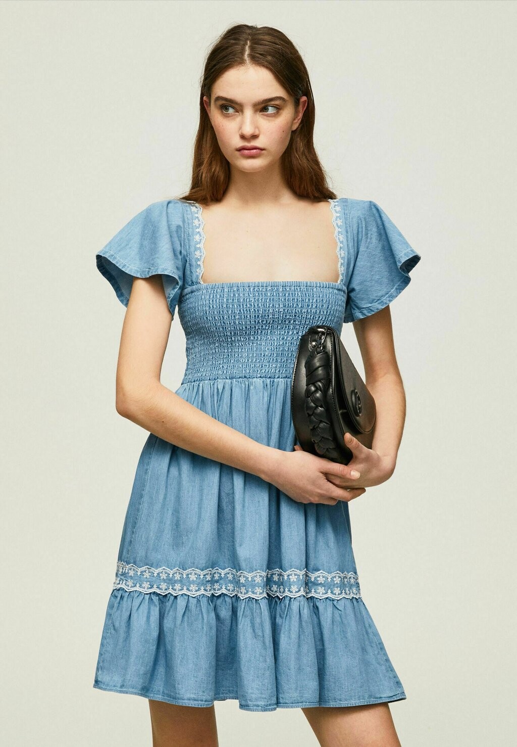 

Джинсовое платье Pepe Jeans, синий