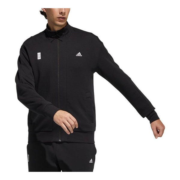 Куртка Men's adidas Wj Kn Tracktop Martial Arts Series Sports Stylish Logo Jacket Black, мультиколор