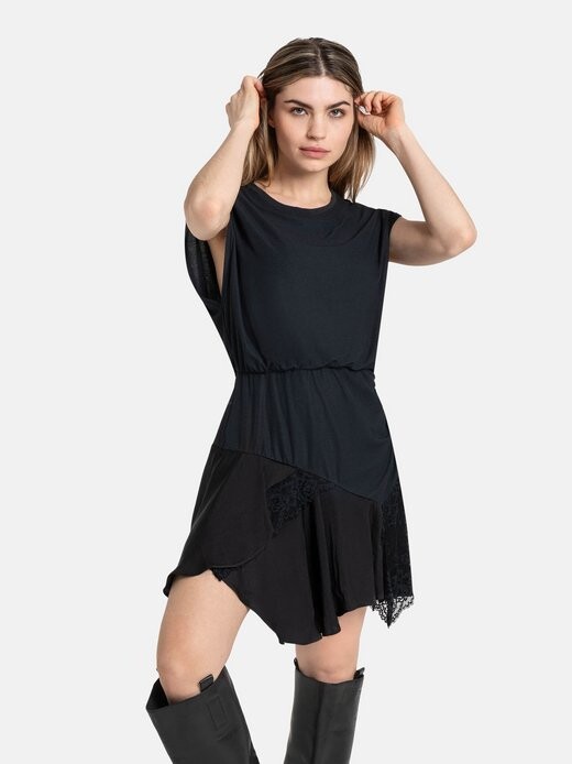 

Платье джазовое мини Free People, черный