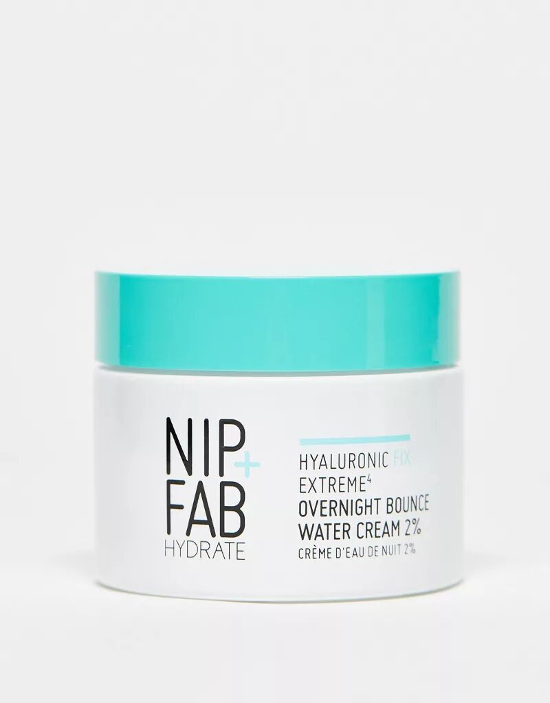 Nip+Fab – Hyaluronic Fix Extreme4 Overnight Bounce Water Cream 2% – ночной крем, 50 мл