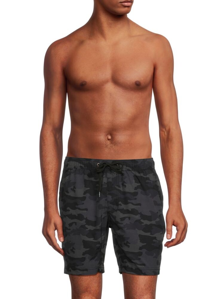

Камуфляжные шорты Tailor Vintage, цвет Black Camo