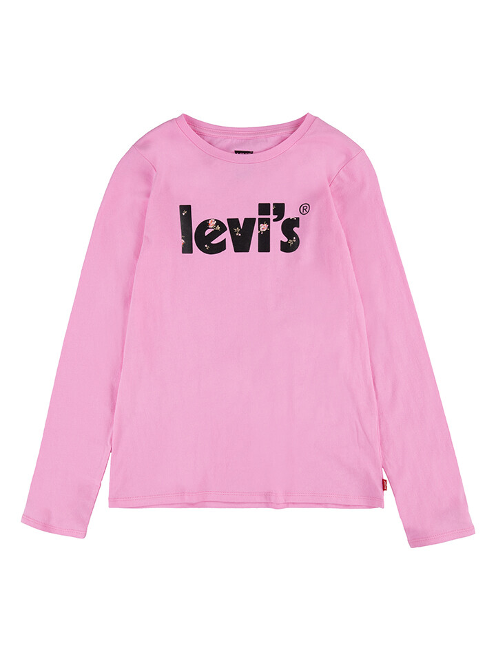 

Лонгслив Levi's Kids, розовый