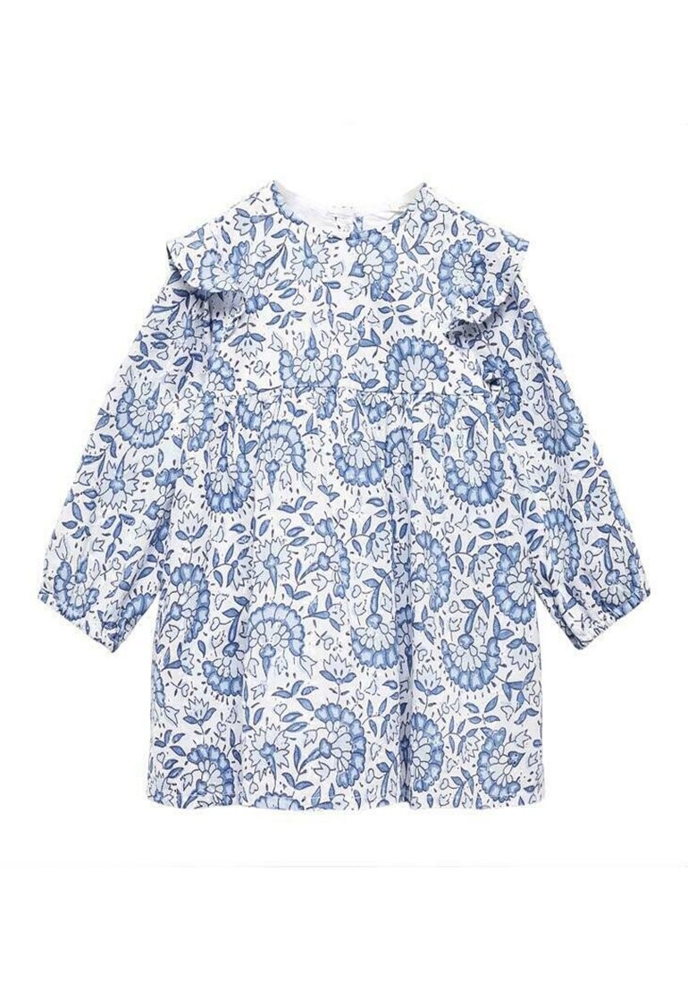 

Повседневное платье GIJON Mango Kids, цвет blauw