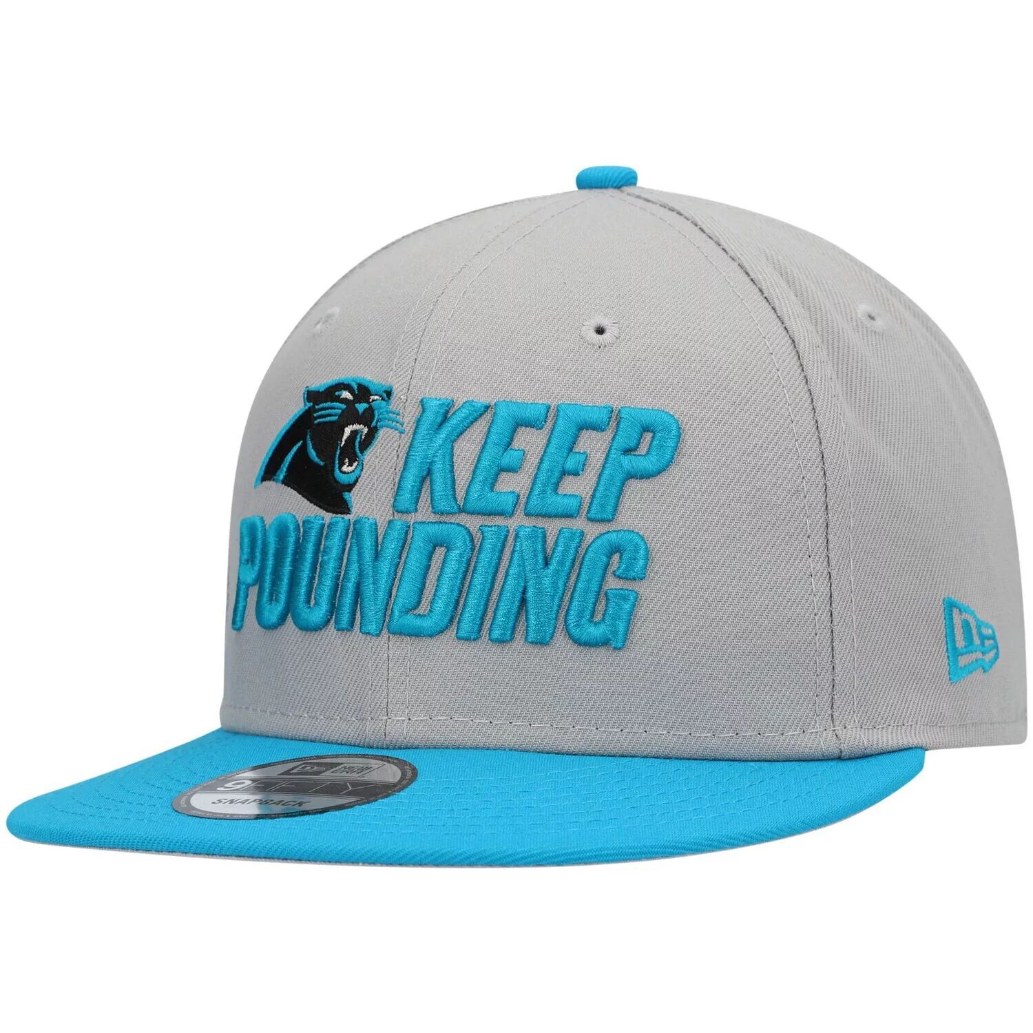 

Мужская серая кепка Carolina Panthers Keep Pounding 9FIFTY Snapback New Era